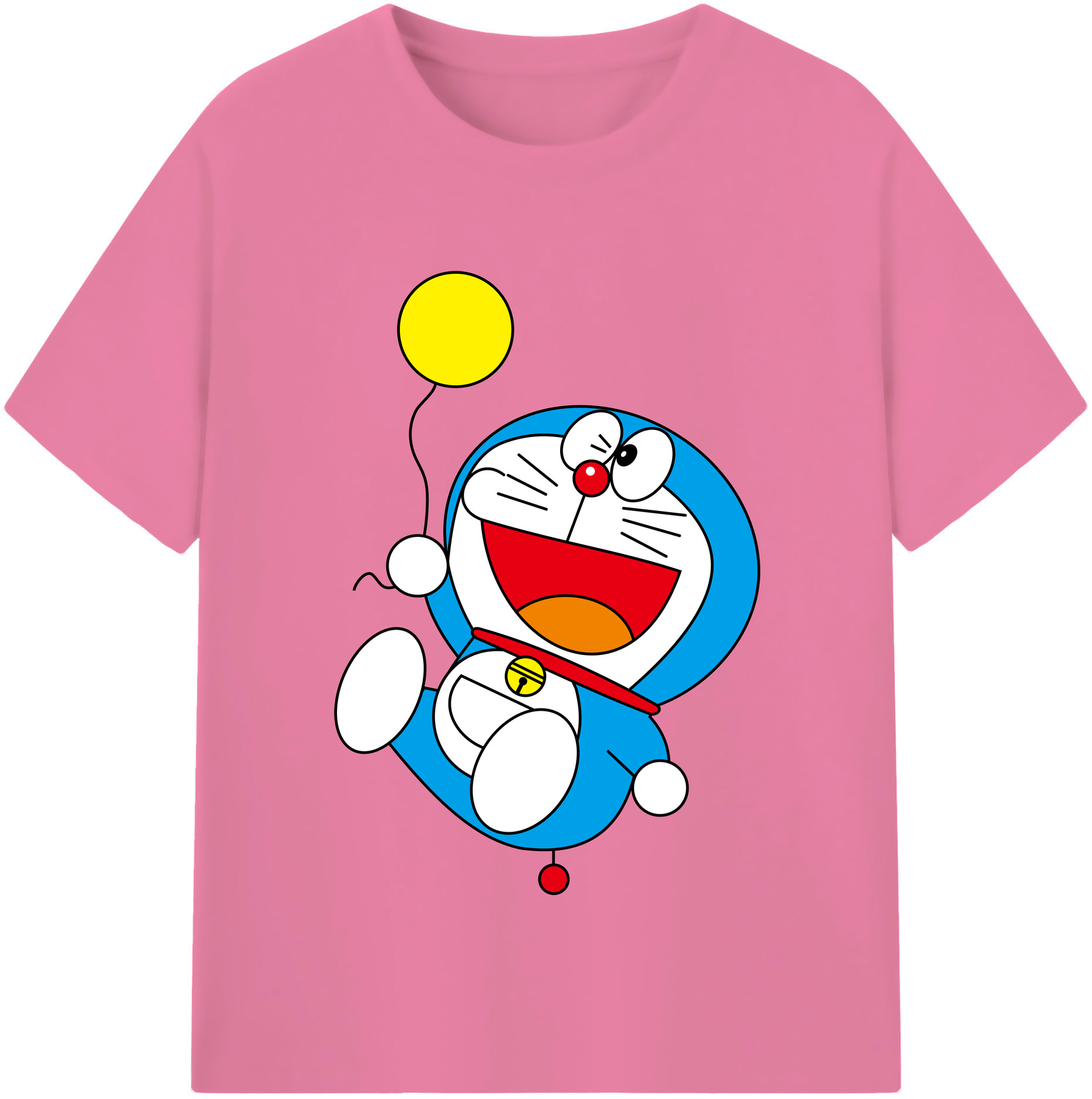 （画像用） ドラえもん Doraemon 綿100％半袖Tシャツ（フロントプリント）